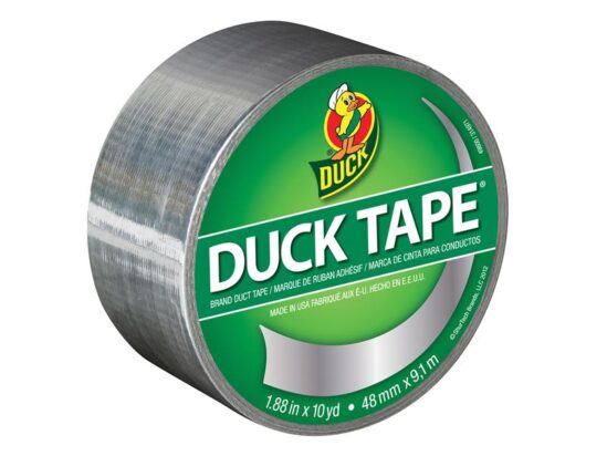 Duck Tape® 48mm x 9.1m Chrome - Image 2