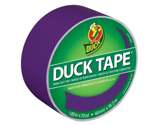 Duck Tape® 48mm x 18.2m Purple - Image 2