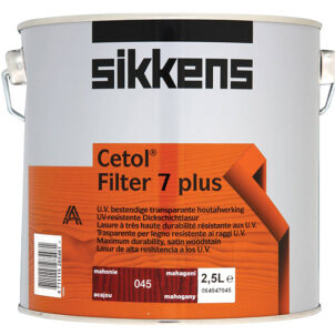 Cetol Filter 7 Plus Translucent Woodstain Mahogany 2.5 litre