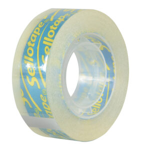 Super Clear Sticky Tape - 1 Roll 18mm x 25m - Image 2