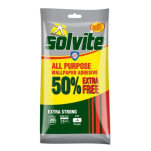 All Purpose Extra Strong Wallpaper Paste - 10 Roll Sachet with 50% Free