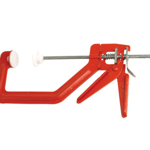 SoloClamp 100P One-Handed Plastic Pad G-Clamp 100mm (4in)