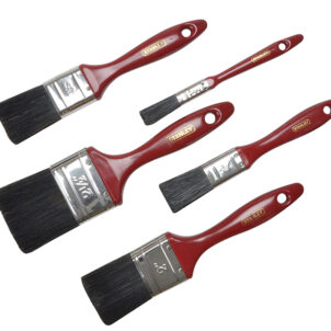 Decor Paint Brush Set of 5 12 25 37 50 & 62mm
