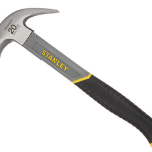 Curved Claw Hammer Fibreglass Shaft 570g (20oz)