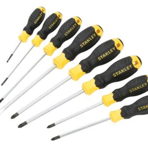 Cushion Grip Screwdriver Set, 8 Piece