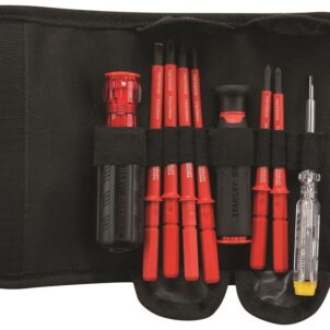 VDE Multi-Bit Screwdriver Set, 10 Piece