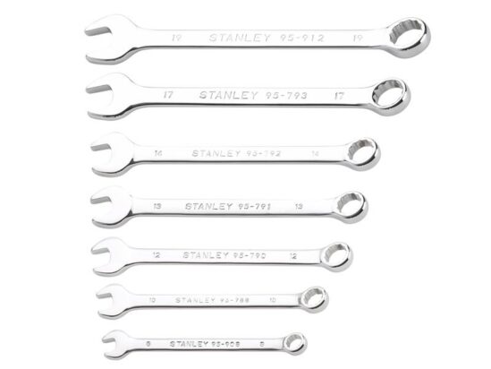 Combination Wrench Set, 7 Piece