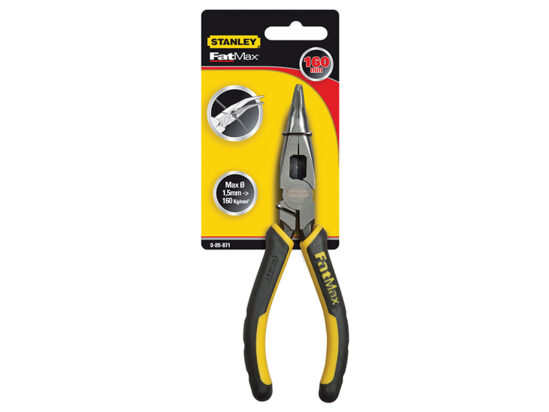 FatMax® Bent Snipe Nose Pliers 160mm (6.1/4in) - Image 2