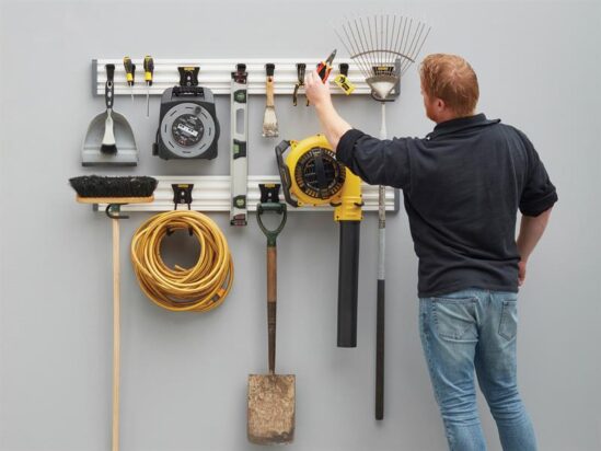 Track Wall System Starter Kit, 20 Piece