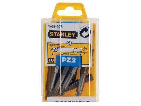 Pozidriv Power Bits PZ2 x 50mm (Box 10)