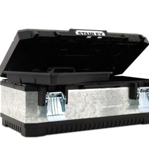 Galvanised Metal Toolbox 50cm (20in)