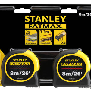 FatMax® Classic Tape Twin Pack 8m/26ft (Width 32mm)