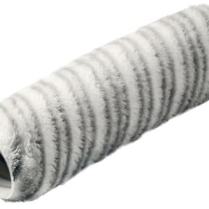 Long Pile Silver Stripe Sleeve 230 x 38mm (9 x 1.1/2in)