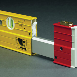 106T-183 Extendable Spirit Level 3 Vial 183-315cm