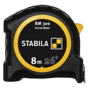 BM 300 Robust Pocket Tape 8m/26ft (Width 27mm)