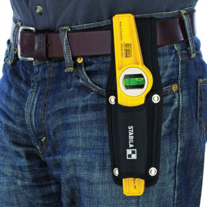 81S-REM Rare Earth Magnetic Torpedo Level 25cm in Holster