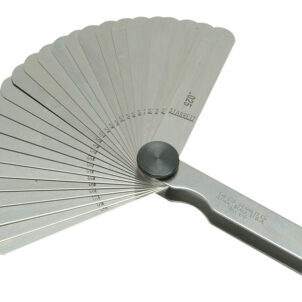66 Feeler Gauge 26 Piece Set 0.0015-0.025in