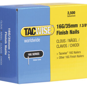 16 Gauge Straight Finish Nails 20mm (Pack 2500)