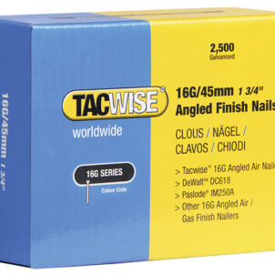 16G Angled Finish Nails 45mm for DC618K (Pack 2500)