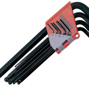Metric Ball Point Hexagon Key Set, 9 Piece