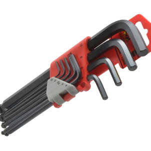 Metric Ball Point Hexagon Key Set, 9 Piece