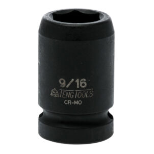Impact Socket Hexagon 6-Point 1/2in Drive 9/16in