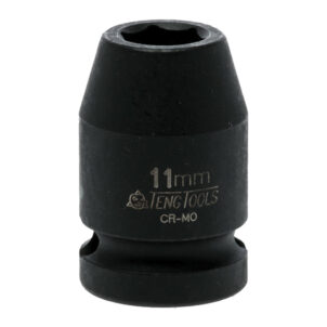 Impact Socket Hexagon 6-Point 1/2in Drive 11mm