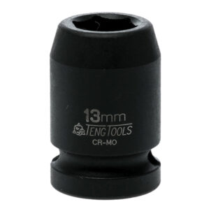 Impact Socket Hexagon 6-Point 1/2in Drive 13mm