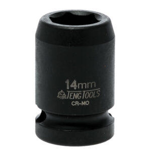 Impact Socket Hexagon 6-Point 1/2in Drive 14mm