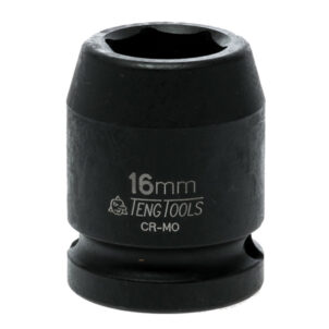 Impact Socket Hexagon 6-Point 1/2in Drive 16mm