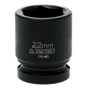 Impact Socket Hexagon 6-Point 1/2in Drive 22mm