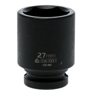 Impact Socket Hexagon 6-Point 1/2in Drive 27mm