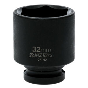 Impact Socket Hexagon 6-Point 1/2in Drive 32mm