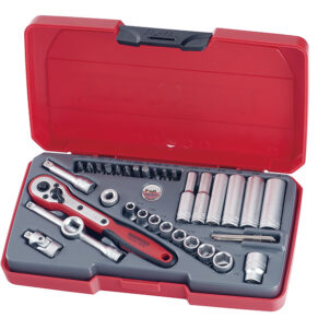 T1435AF Socket Set of 35 A/F 1/4in Drive
