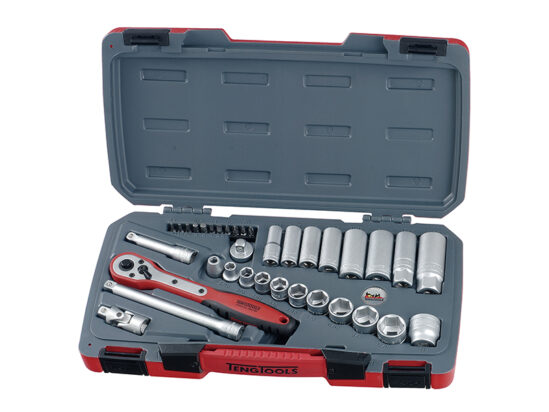 T3835AF Socket Set of 35 A/F 3/8in Drive