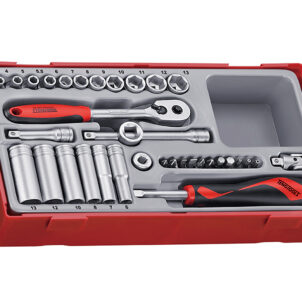 TT1435 4-13mm Socket Set, 35 Piece - 1/4in Drive