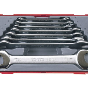 TT6208 Metric Open End Spanner Set, 8 Piece