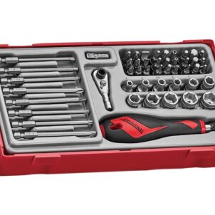 TTMDQ49 Bit & Quick Chuck Driver Set, 49 Piece - 1/4in Drive