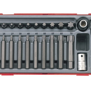 TTTX23 TX Bit Socket Set, 23 Piece - 1/2in Drive