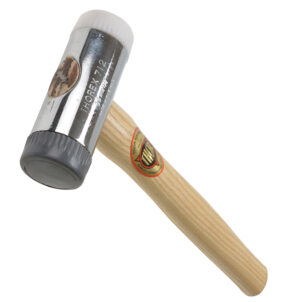 712R Soft & Hard Faced Hammer Wood Handle 38mm 650g