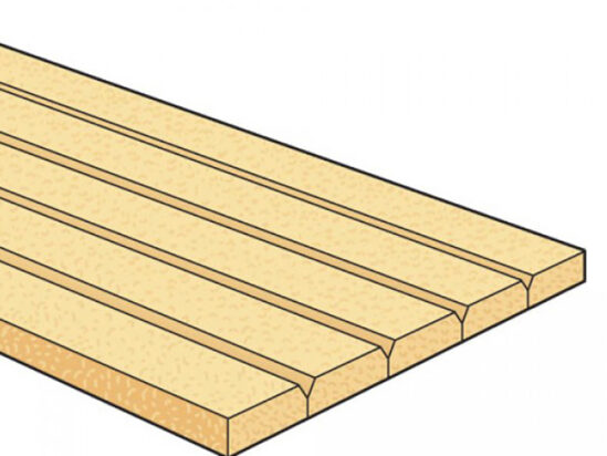 11/3 x 1/2 TCT V-Groove Cutter 45° 9.2 x 19.1mm - Image 3