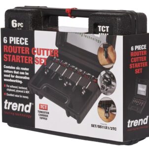 1/2in Router Cutter Set, 6 Piece - Image 2
