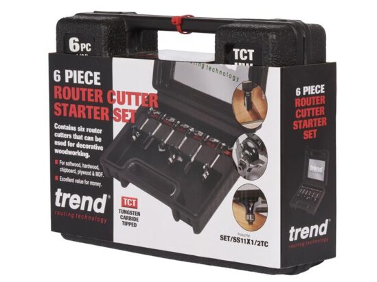 1/2in Router Cutter Set, 6 Piece - Image 2