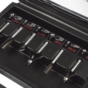 1/4in TCT Router Cutter Set, 6 Piece