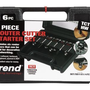 1/4in TCT Router Cutter Set, 6 Piece - Image 3