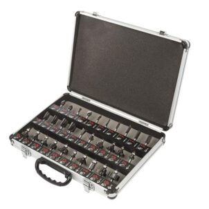 SET/SS31X1/4TC TCT Router Cutter Set, 30 Piece