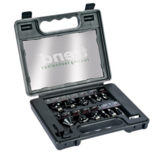 SS8TC 1/4in TCT Router Bit Starter Set, 12 Piece
