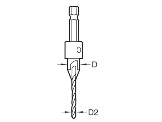 SNAP/CS/4 Countersink with 5/64in Drill - Image 2