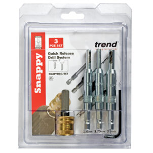 SNAP/DBG/SET Drill Bit Guide Set with Quick Chuck - 5/64in 7/64in & 9/64in