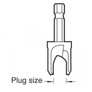 SNAP/PC/38 Plug Cutter 3/8in